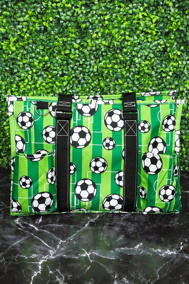 NGIL Here For The Goals Utility Tote with Black Trim - Wholesale Accessory Market