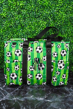 NGIL Here For The Goals with Black Trim Large Organizer Tote - Wholesale Accessory Market