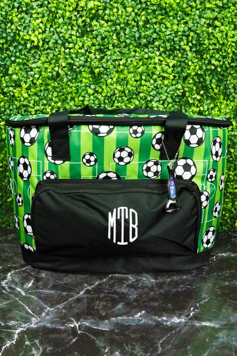 NGIL Here For The Goals and Black Cooler Tote with Lid - Wholesale Accessory Market