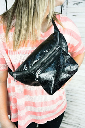 Fanny pack faux leather best sale