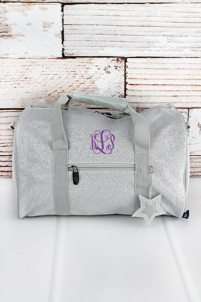 Silver best sale gym bag