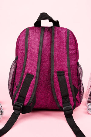 NGIL Hot Pink Glitz & Glam Petite Lille Backpack - Wholesale Accessory Market