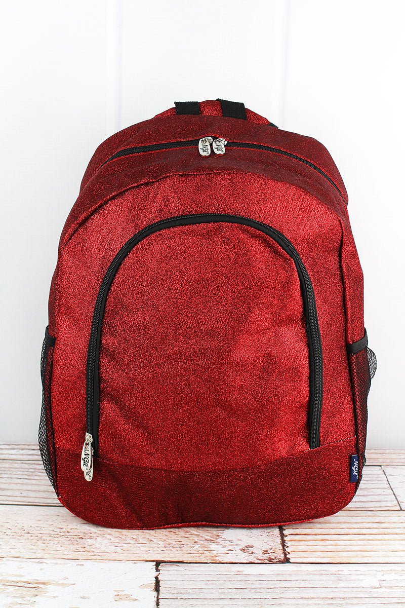 NGIL Red Glitz Glam Large Backpack