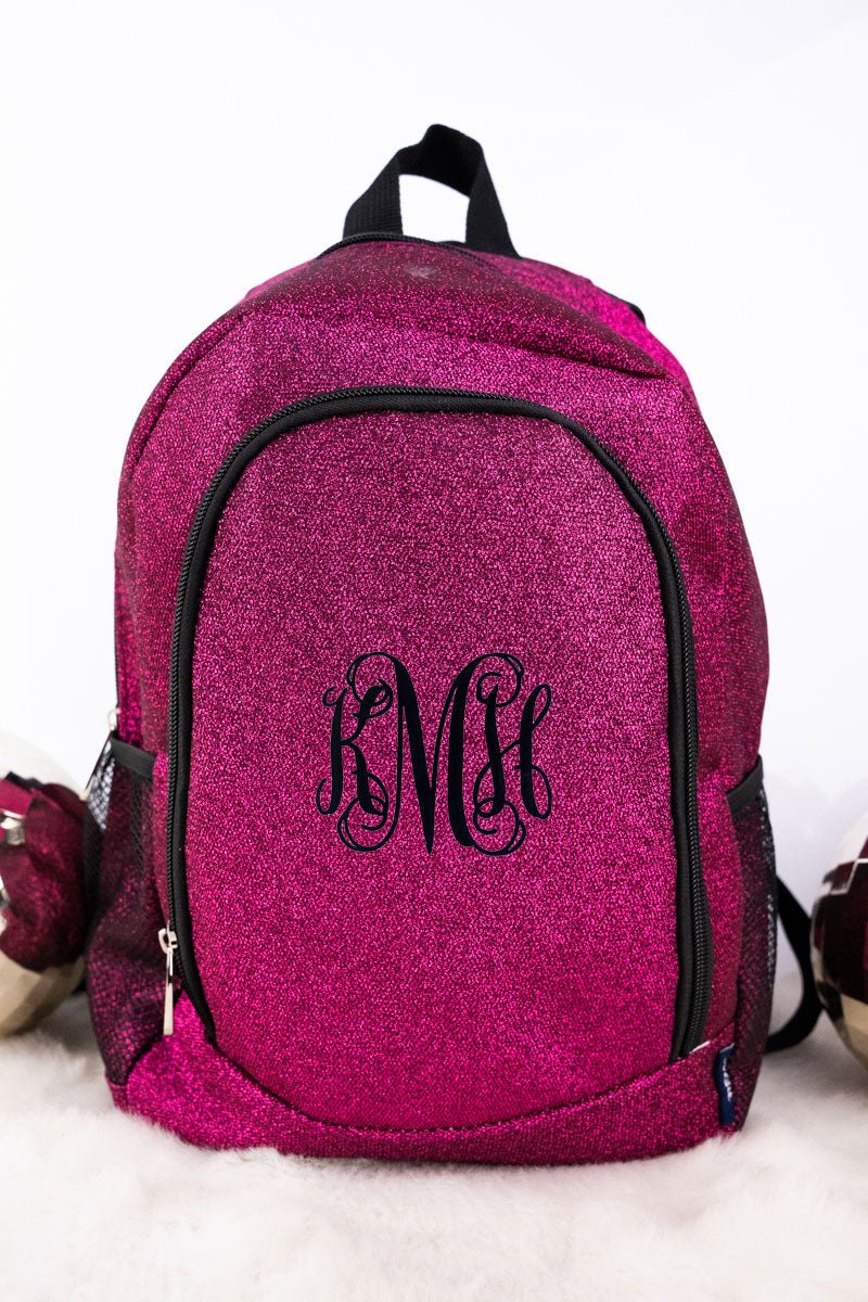 Low-Cost Wholesale Hot Pink Glitter NGIL Large Cosmetic Travel