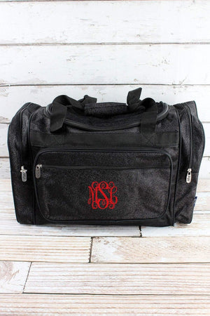 NGIL Black Glitz & Glam Duffle Bag 20" - Wholesale Accessory Market