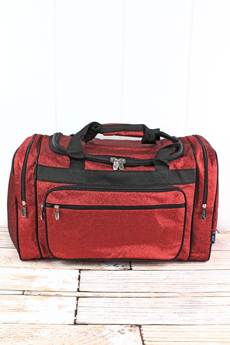 Red Glitz Glam Duffle Bag 20