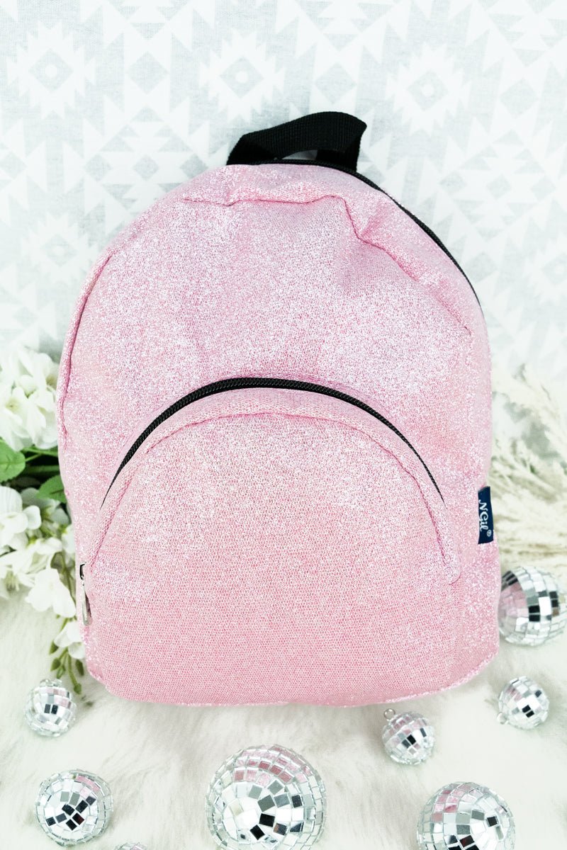 NGIL Pink Glitz & Glam Small Backpack - Wholesale Accessory Market