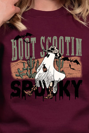 Boot Scootin Spooky Heavy-weight Crew Sweatshirt - Wholesale Accessory Market