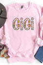 Floral Boho GiGi Heavy-weight Crew Sweatshirt - Wholesale Accessory Market