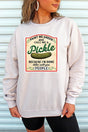 Paint Me Green and Call Me A Pickle Heavy-weight Crew Sweatshirt - Wholesale Accessory Market