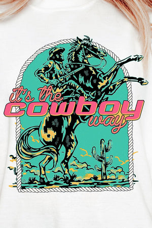 The Cowboy Way Heavy-weight Crew Sweatshirt - Wholesale Accessory Market