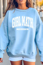 Girl Math Heavy-weight Crew Sweatshirt - Wholesale Accessory Market