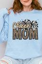 Faux Embroidery Cheer Mom Heavy-weight Crew Sweatshirt - Wholesale Accessory Market