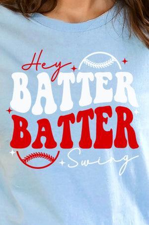 Hey Batter Batter Unisex Blend Tee - Wholesale Accessory Market