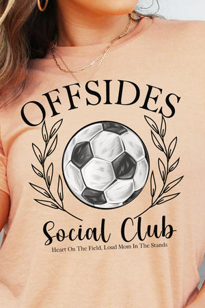 Soccer Offsides Social Club Unisex Blend Tee - Wholesale Accessory Market