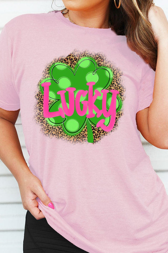 Lucky Leopard Unisex Blend Tee - Wholesale Accessory Market