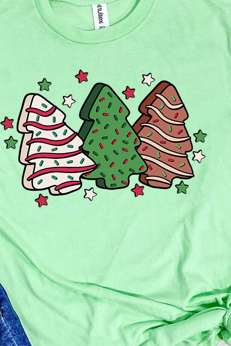 Stars For Christmas Tree Cakes Unisex Blend Tee - Wholesale Accessory Market