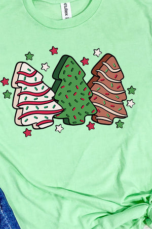 Stars For Christmas Tree Cakes Unisex Blend Tee - Wholesale Accessory Market