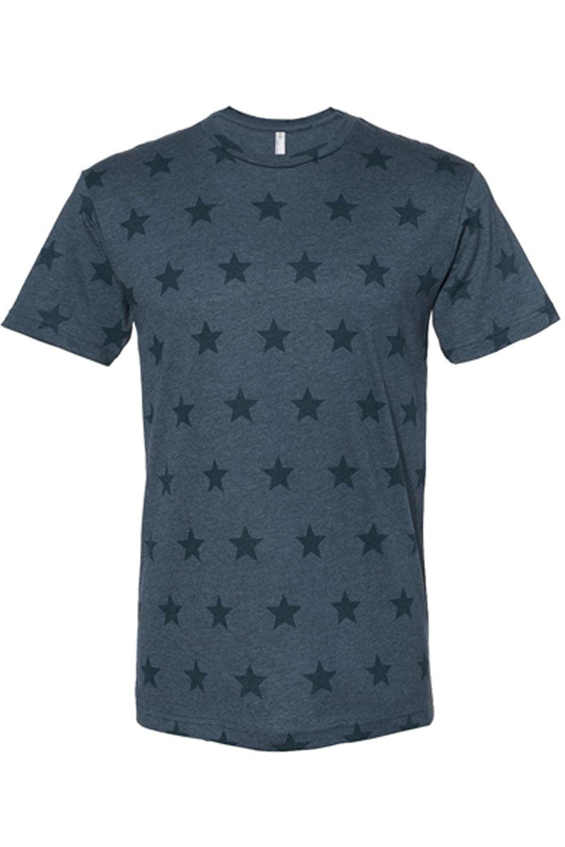 Youth Distressed USA Unisex Five Star Tee - Wholesale Accessory Market