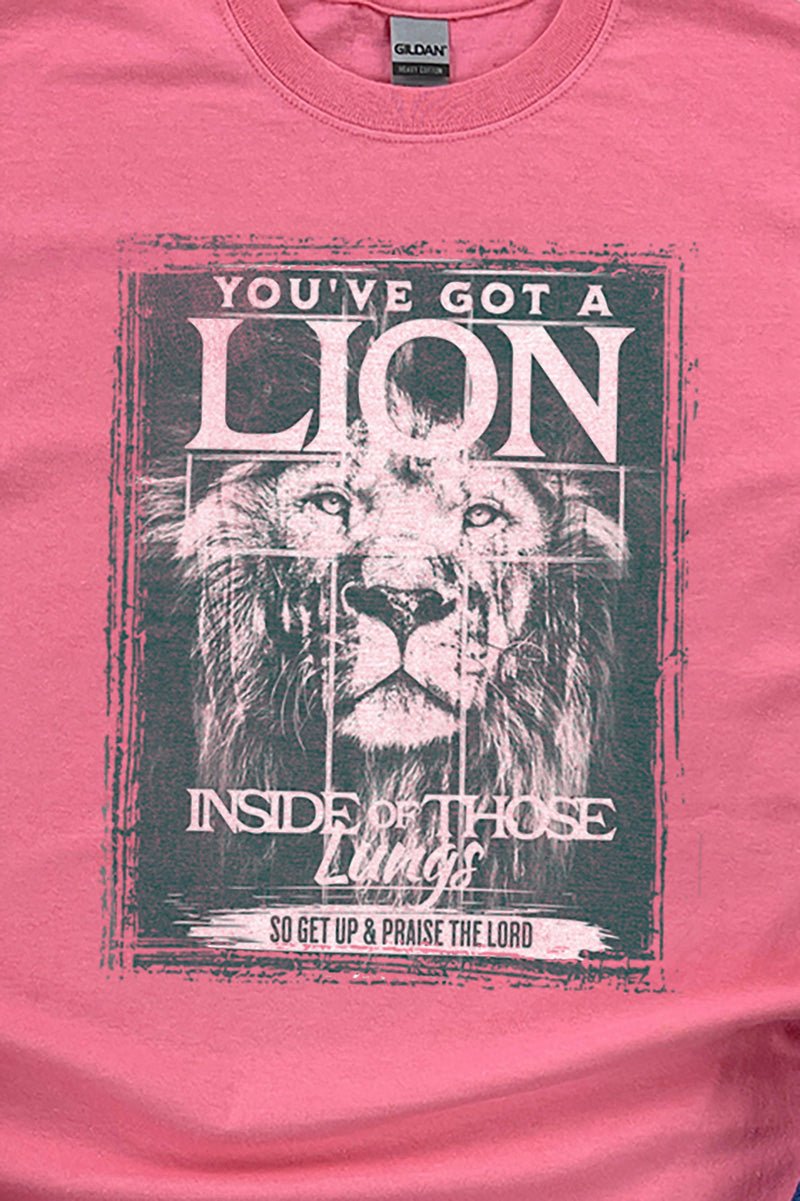 Lion Inside Those Lungs Dri-Power 50/50 Tee - Wholesale Accessory Market