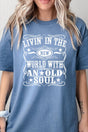 New World Old Soul Short Sleeve Relaxed Fit T-Shirt - Wholesale Accessory Market