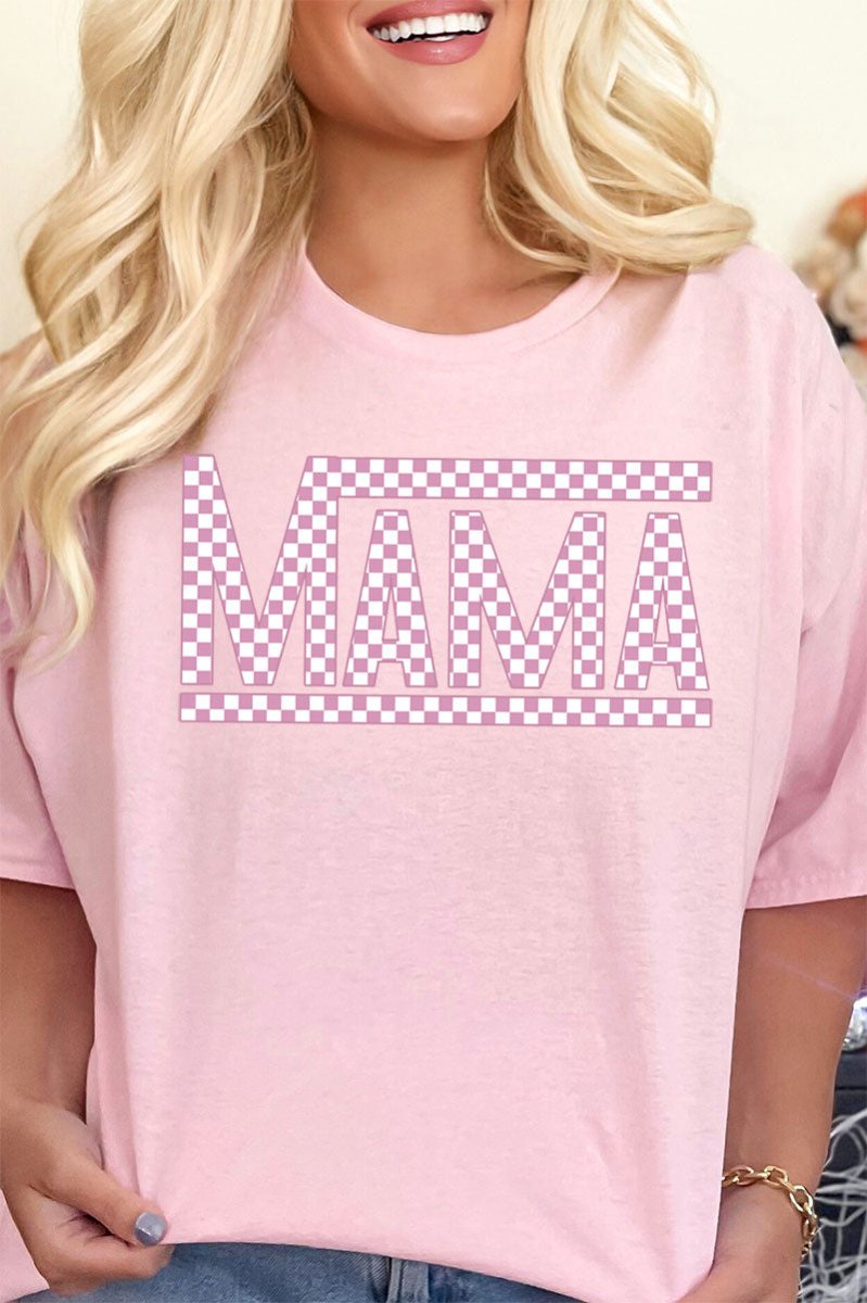 Check It Out Mama Pink Short Sleeve Relaxed Fit T-Shirt - Wholesale Accessory Market