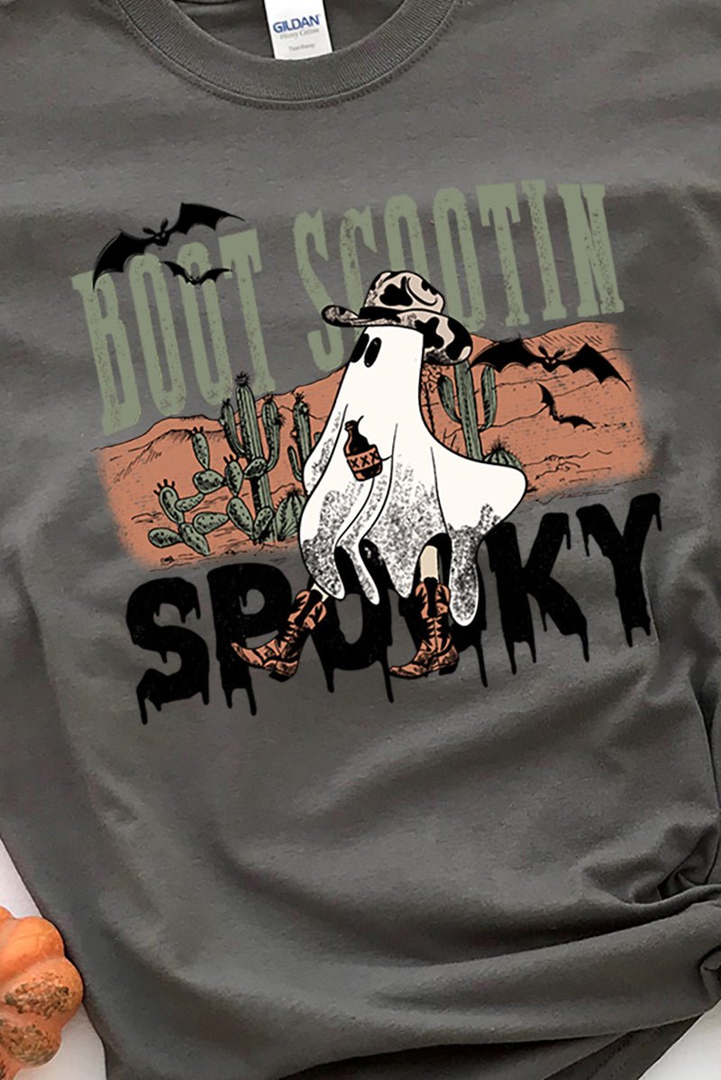 Boot Scootin Spooky Short Sleeve Relaxed Fit T-Shirt - Wholesale Accessory Market