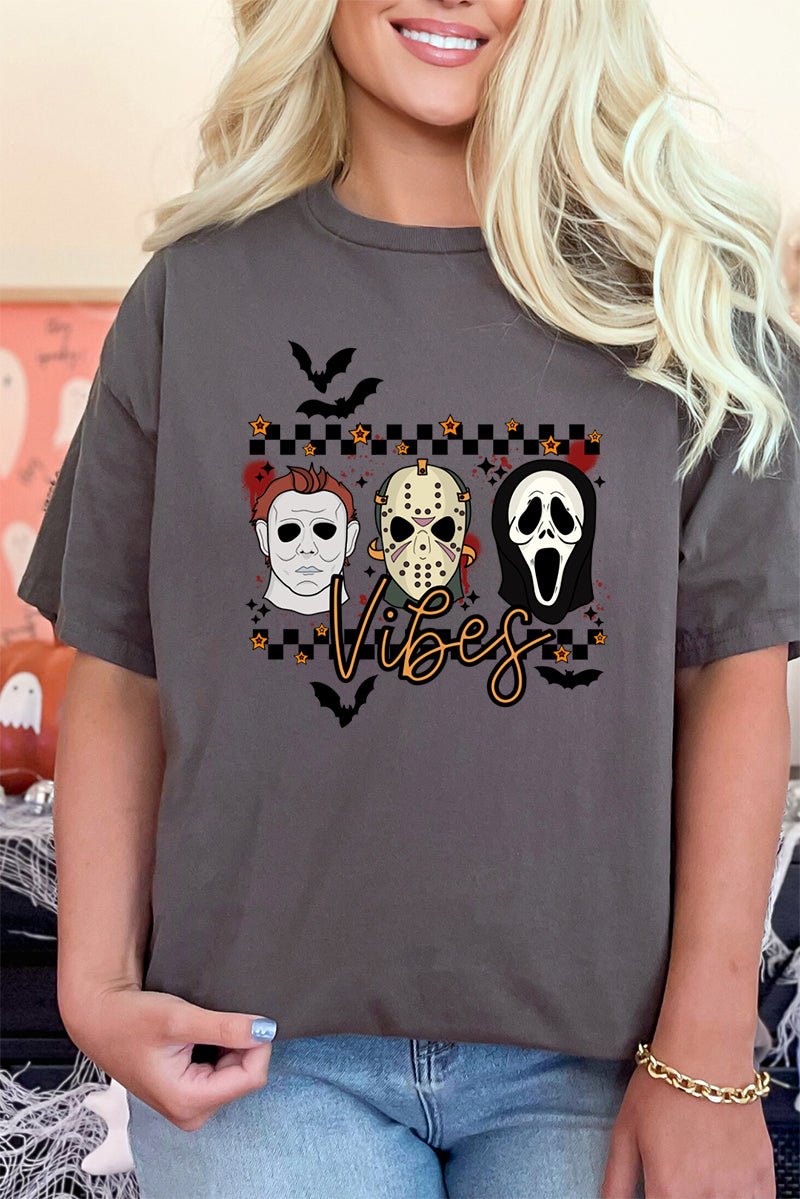 Scary Spooky Vibes Short Sleeve Relaxed Fit T-Shirt - Wholesale Accessory Market