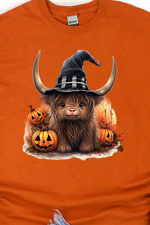 Spooky Highland Short Sleeve Relaxed Fit T-Shirt - Wholesale Accessory Market