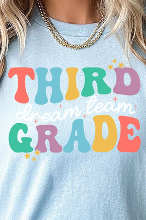 Dream Team Third Grade Short Sleeve Relaxed Fit T-Shirt - Wholesale Accessory Market