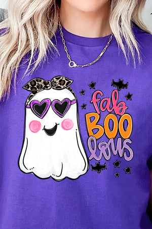 Faboolous Ghost Girl Short Sleeve Relaxed Fit T-Shirt - Wholesale Accessory Market