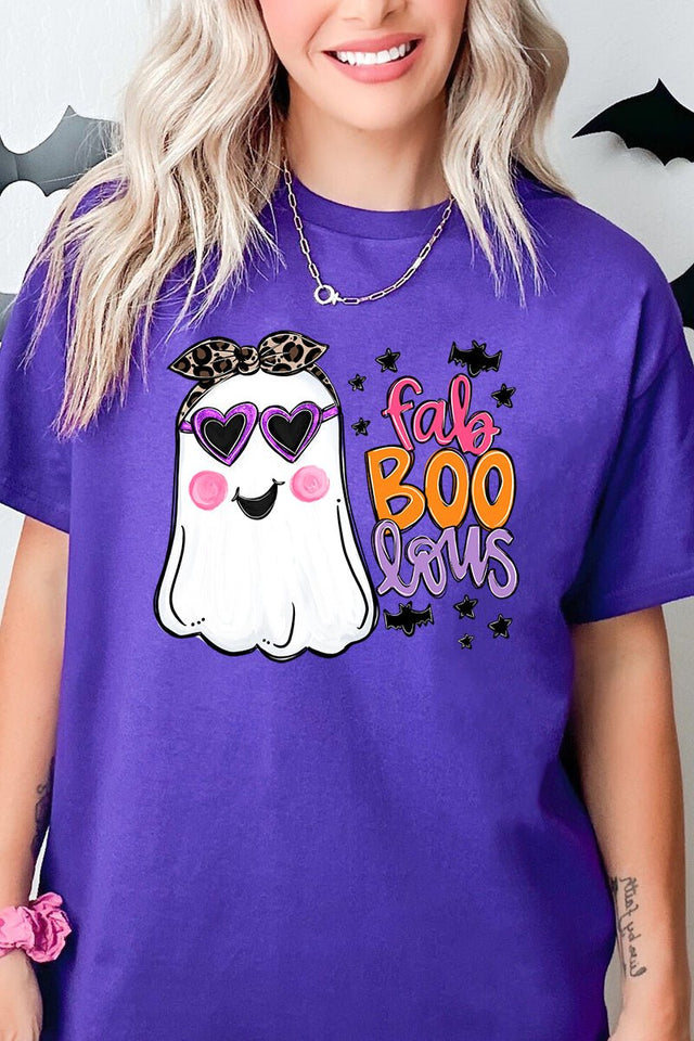 Faboolous Ghost Girl Short Sleeve Relaxed Fit T-Shirt - Wholesale Accessory Market