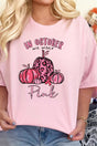 In October We Wear Pink Short Sleeve Relaxed Fit T-Shirt - Wholesale Accessory Market