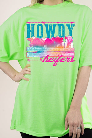 Howdy Heifers Short Sleeve Relaxed Fit T-Shirt - Wholesale Accessory Market