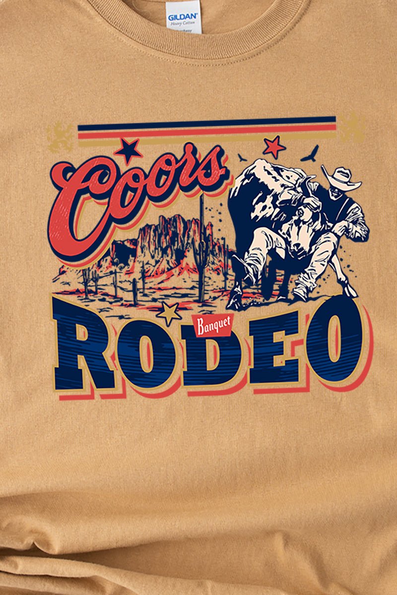 Bull Rider Coors Rodeo Short Sleeve Relaxed Fit T-Shirt