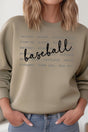 Baseball All The Things Unisex NuBlend Crew Sweatshirt - Wholesale Accessory Market