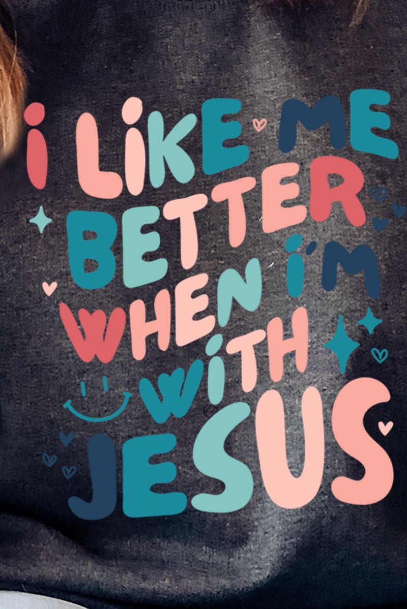 Better With Jesus Unisex NuBlend Crew Sweatshirt - Wholesale Accessory Market