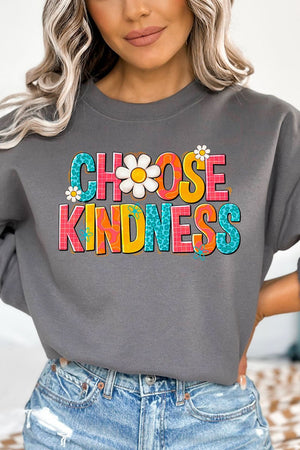 Doodle Choose Kindness Unisex NuBlend Crew Sweatshirt - Wholesale Accessory Market