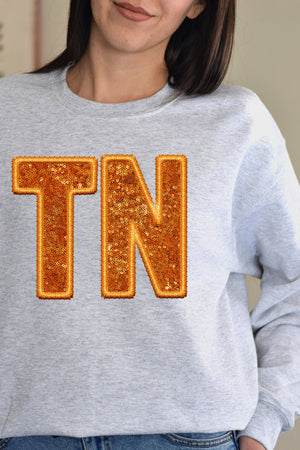 Faux Sequin TN Unisex NuBlend Crew Sweatshirt - Wholesale Accessory Market