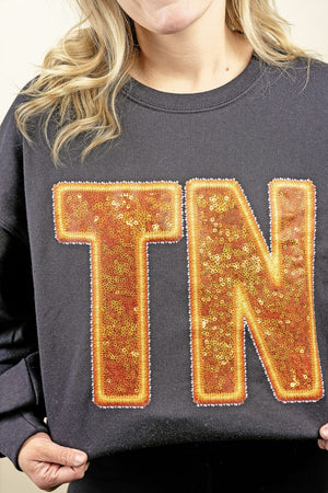 Faux Sequin Transfer TN Unisex NuBlend Crew Sweatshirt - Wholesale Accessory Market