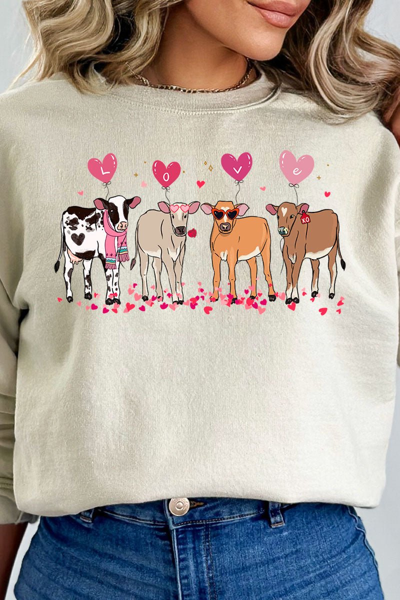 Heifer Love Unisex NuBlend Crew Sweatshirt - Wholesale Accessory Market