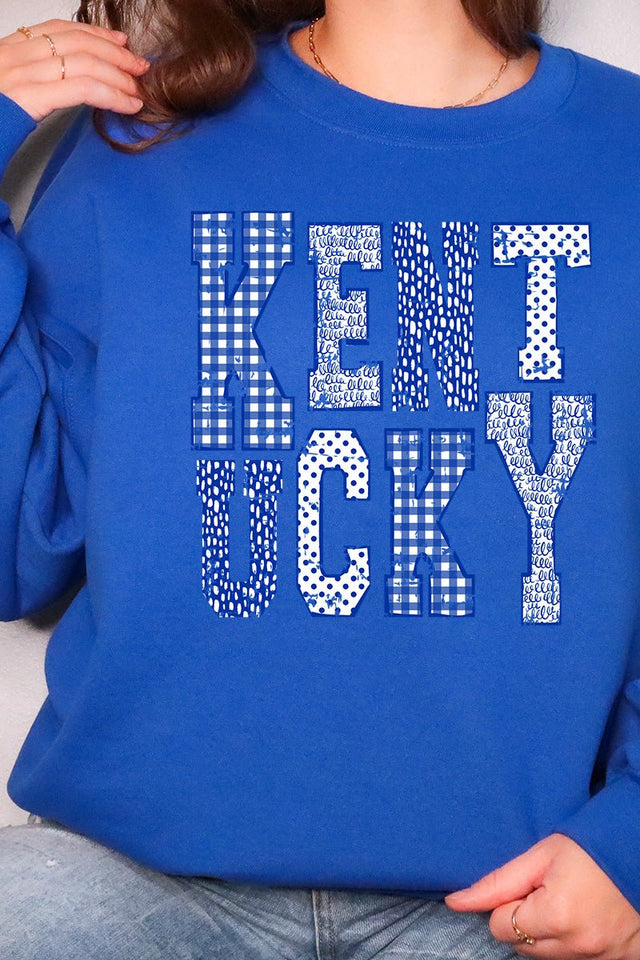 Patchwork Kentucky Unisex NuBlend Crew Sweatshirt - Wholesale Accessory Market