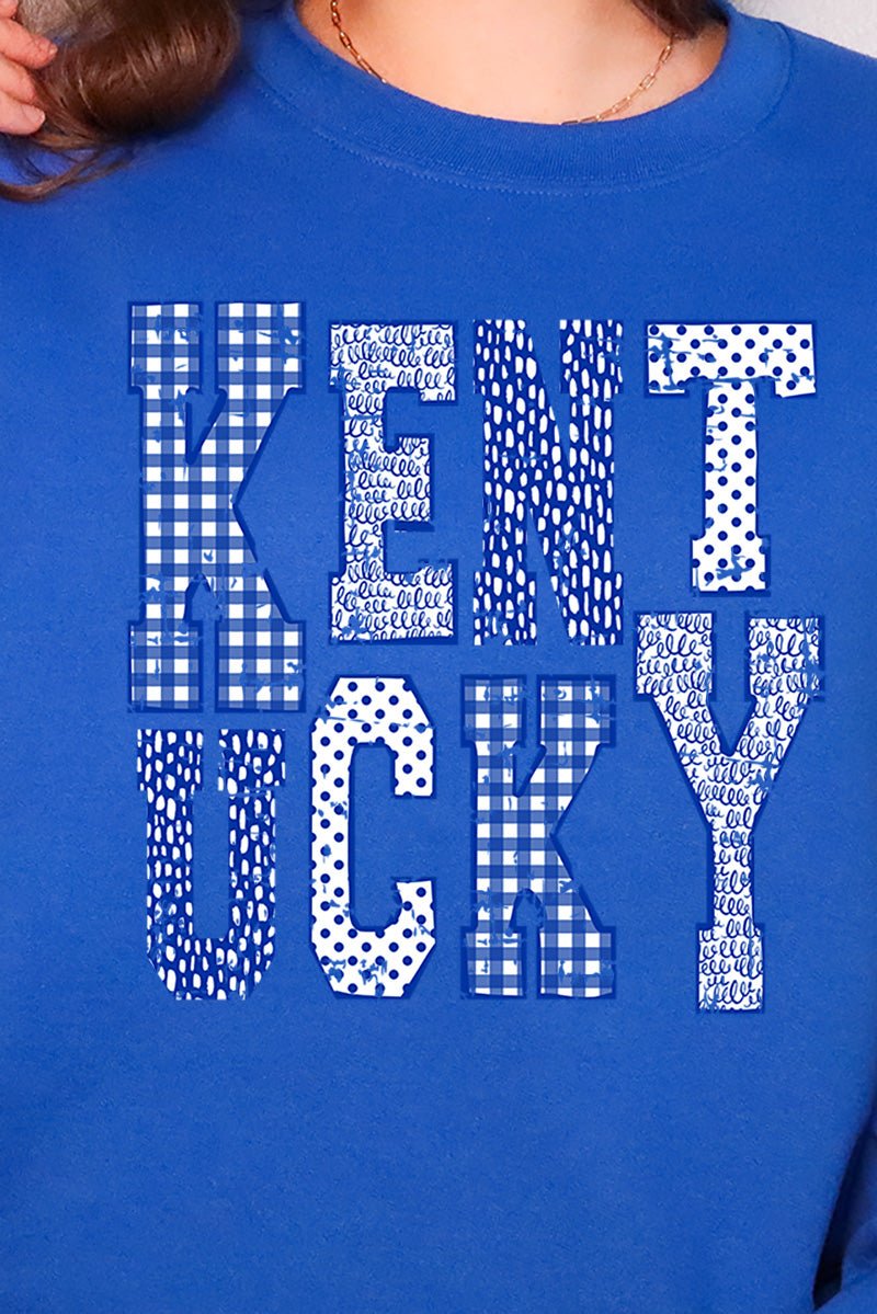 Patchwork Kentucky Unisex NuBlend Crew Sweatshirt - Wholesale Accessory Market