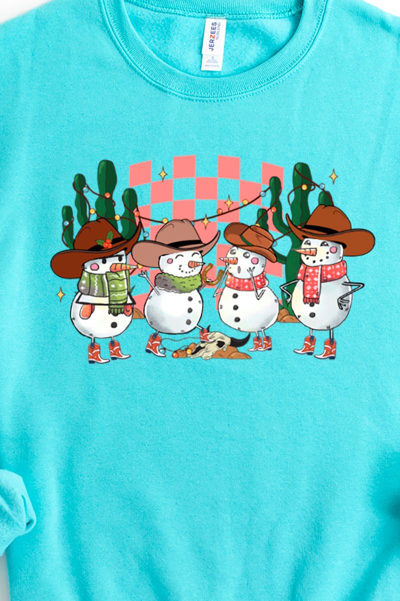 Snow Country Western Christmas Unisex NuBlend Crew Sweatshirt - Wholesale Accessory Market