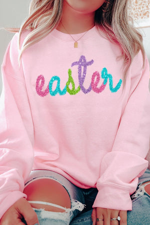 Easter Faux Tinsel Transfer Unisex NuBlend Crew Sweatshirt - Wholesale Accessory Market