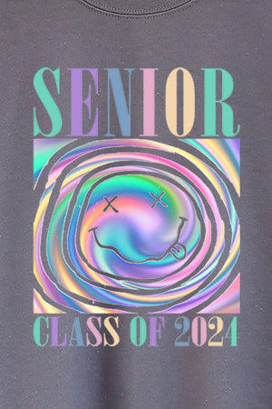 Senior Swirl Unisex NuBlend Crew Sweatshirt - Wholesale Accessory Market