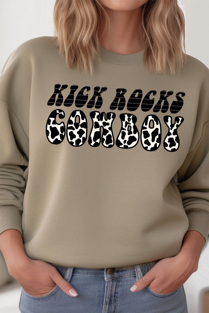 Kick Rocks Cowboy Unisex NuBlend Crew Sweatshirt - Wholesale Accessory Market