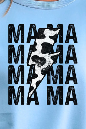 Mama Cow Lightning Bolt Unisex NuBlend Crew Sweatshirt - Wholesale Accessory Market