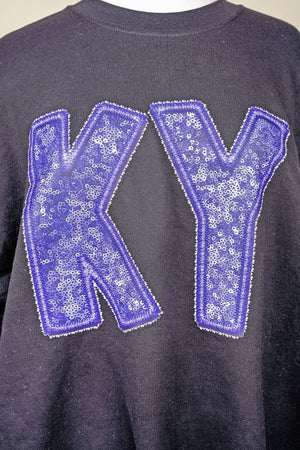 Faux Sequin KY Transfer Unisex NuBlend Crew Sweatshirt - Wholesale Accessory Market