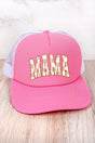 Checkerboard Mama Foam Front Mesh Trucker Cap - Wholesale Accessory Market